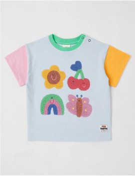 Jack-Milly-Essentials-Ticketed-T-Shirt-Light-Blue on sale