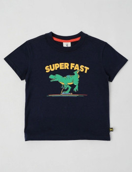 Milkshake-Essentials-Ticketed-T-Shirt-Navy on sale