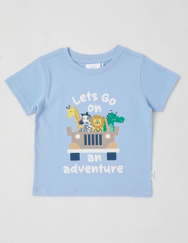 Sprout-Essentials-Ticketed-T-Shirt-Bluestone on sale