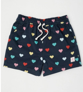 Milkshake-Essentials-Woven-Short-Rainbow-Heart-Navy on sale