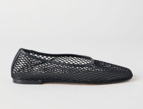 Blaq-Willow-Flat-Shoes-Black on sale