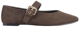 Verali-Europe-Mary-Jane-Flats-Chocolate-Micro on sale