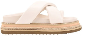 Verali-Thelma-Flatform-Slides-Bone on sale