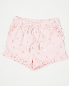 Sprout-Essentials-Mini-Floral-Shorts-Blush on sale