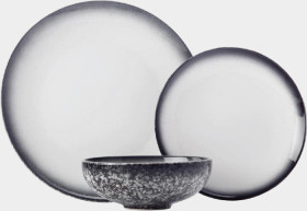 Maxwell-Williams-Caviar-Granite-Dinner-Set-12pc on sale