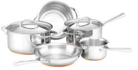 Essteele+5pc+Per+Vita+Stainless+Steel+Cookware+Set
