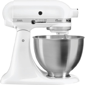 Kitchenaid-Classic-Mixer-White on sale