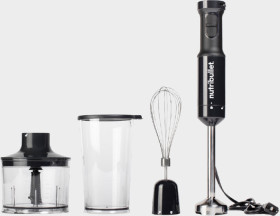 Nutribullet-Immersion-Blender-Deluxe-Set-Dark-Grey on sale