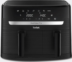 Tefal-Dual-Easy-Fry-Essential-Airfryer-Black on sale