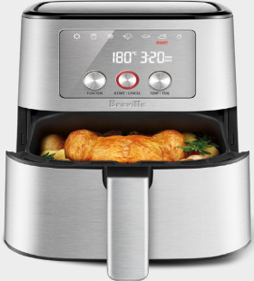 Breville-The-Airfryer-Chef-Compact-Brushed-Stainless-Steel on sale