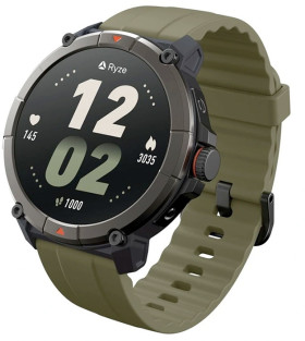 Ryze-Trek-Smartwatch-with-GPS-OliveBlack on sale