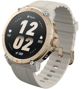 Ryze-Trek-Smartwatch-with-GPS-SandWhite on sale