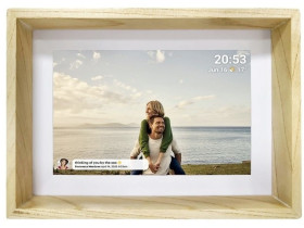 Jackson-Frameo-10inch-Boxy-Smart-Photo-Frame-Wood on sale