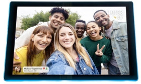Jackson-10inch-Ambient-Smart-Photo-Frame-Black on sale