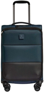 Antler-Soft-Stripe-20-55cm-Expandable-Suitcase-Indigo on sale