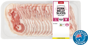 Coles+Australian+Quick+Cook+Pork+Belly+Slices+350g