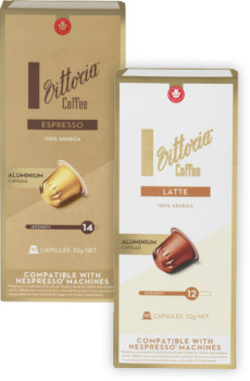 Vittoria+Nespresso+Compatible+Coffee+Capsules+10+Pack