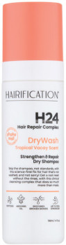 Hairification-H24-Complex-DryWash-Strengthen-Repair-Dry-Shampoo-Tropical-Vacay-118mL on sale