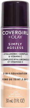 Covergirl+%26amp%3B+Olay+Simply+Ageless+3+in+1+Foundation+225+Buff+Beige+30mL