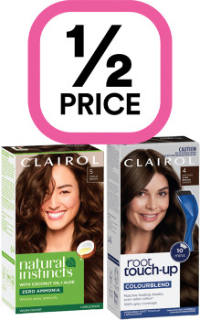 1%2F2+Price+on+Selected+Clairol+Products