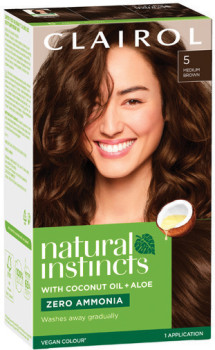 Clairol+Natural+Instincts+5+Medium+Brown+1+Pack