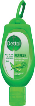 Dettol+Healthy+Touch+Antibacterial+Instant+Hand+Sanitiser+Clip-On+50mL