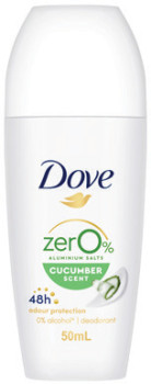 Dove+Women+Zero+%25+Aluminium+Salts+48H+Roll-On+Cucumber+50mL