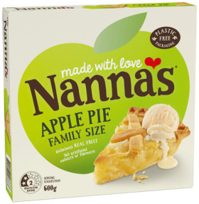 Nanna%26rsquo%3Bs+Fruit+Pie+Family+Size+600g+or+Snack+Pies+450g+Selected+Varieties