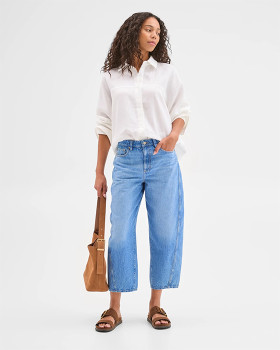Harper-Barrel-Forward-Seam-Jeans-Bright-Indigo on sale
