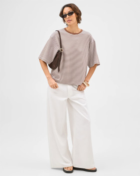 Australian+Cotton+Heavyweight+Oversized+Boxy+Tee+-+Warm+Brown