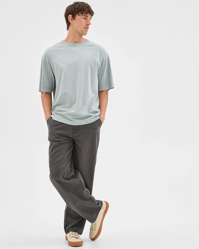 Australian+Cotton++Heavyweight%E2%80%A8+Oversized+Tee+-+Quarry