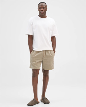 Commons-Australian-Cotton-Twill-Volley-Shorts-Capers on sale