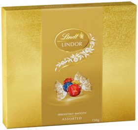Lindt-Lindor-Chocolate-Gift-Box-150g-Selected-Varieties on sale