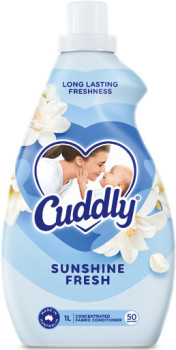 Cuddly-Concentrate-Fabric-Conditioner-900mL1-Litre-Selected-Varieties on sale