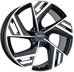 Speedy-Wheels-Sonic-17x75-Satin-BlackMachined on sale