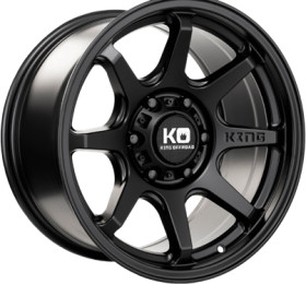 King-Wheels-Grappler-17x9-Satin-Black on sale