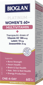 Bioglan+Platinum+Women%26rsquo%3Bs+60%2B+Multivitamin+60+Capsules%2A