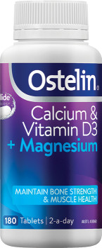 Ostelin+Calcium+%26amp%3B+Vitamin+D3+%2B+Magnesium+180+Tablets%2A
