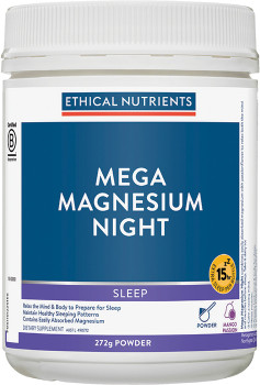 Ethical-Nutrients-Mega-Magnesium-Night-Powder-272g on sale