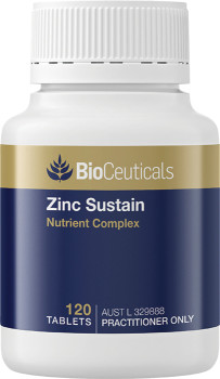 Bioceuticals+Zinc+Sustain+120+Tablets%2A