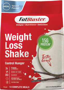 FatBlaster+Weight+Loss+Shake+465g+Vanilla+Shake%2A