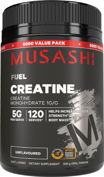 Musashi+Creatine+Unflavoured+120+Serves+600g%2A