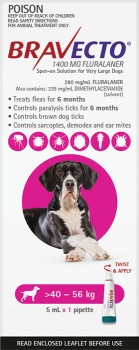 Bravecto+Spot+On+Solution+For+Very+Large+Dogs+1400mg+Fluralaner%2A