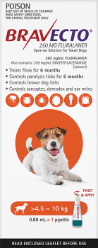 Bravecto+Spot+On+Solution+For+Small+Dogs+250mg+Fluralaner%2A