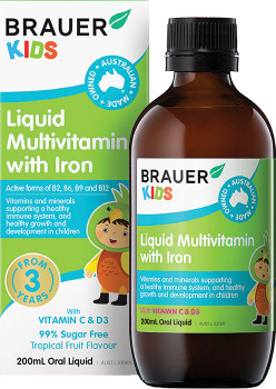 Brauer-Kids-Liquid-Multivitamin-with-Iron-200mL on sale