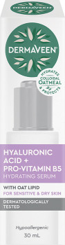 DermaVeen+Hyaluronic+Acid+%2B+Pro-Vitamin+B5+Hydrating+Serum+30mL