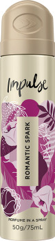 Impulse+Body+Spray+Deodorant+Romantic+Spark+50g