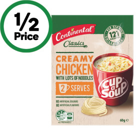 Continental+Cup+A+Soup+50-75g+Pk+2