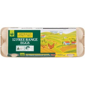 Woolworths+Extra+Large+Free+Range+Eggs+700g+Pk+12+%26ndash%3B+From+the+Fridge