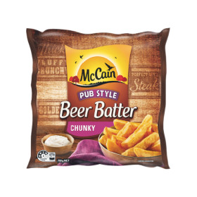 McCain+Beer+Batter+Chips+or+Wedges+750g